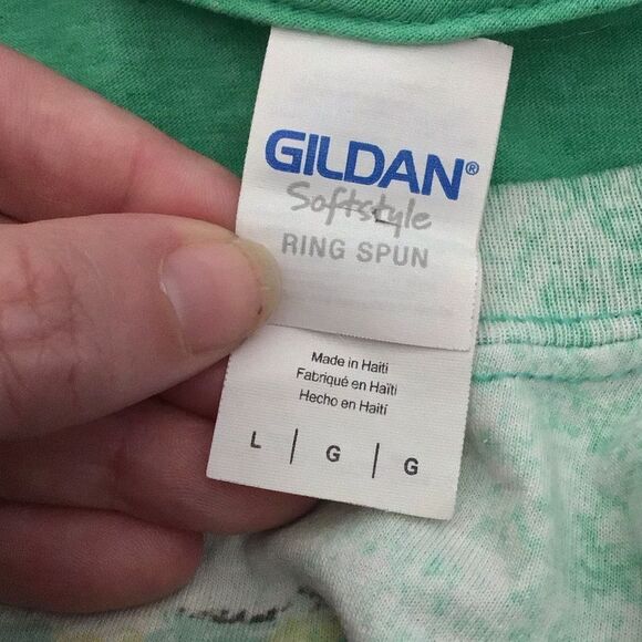 Green Janis Joplin Graphic T-Shirt - Picture 4 of 5